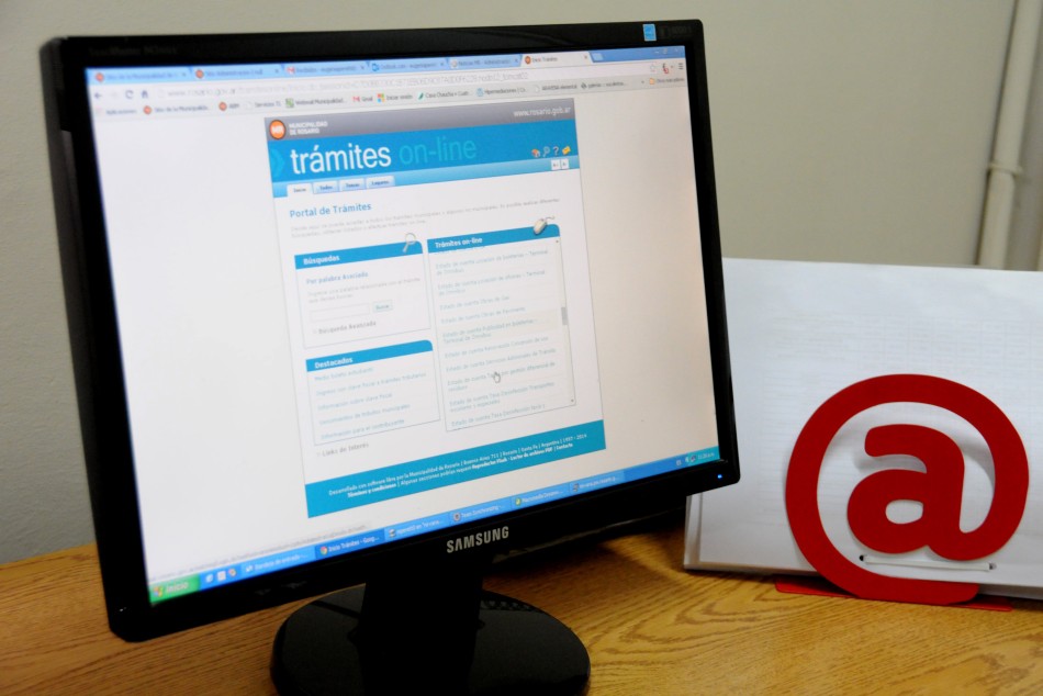 2920 | Trámites on line - Dir. Gral. de Comunicación Social (Silvio Moriconi - archivo)