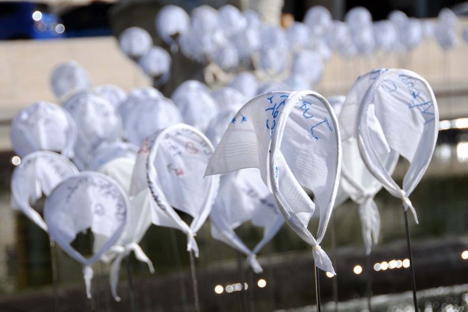 48935 | Muestra Manos que Bordan Memoria  - Dir. Gral. de Comunicación Social (Marcelo Beltrame)