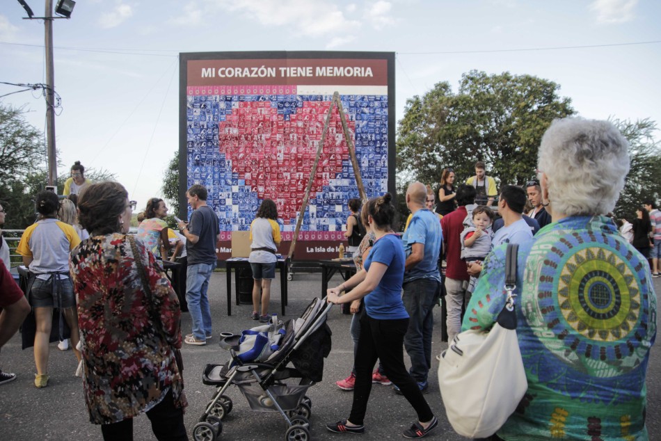 48982 | Construcción del mural “Mi corazón tiene memoria” - Sec. de Cultura y Educación (Guillermo Turin)