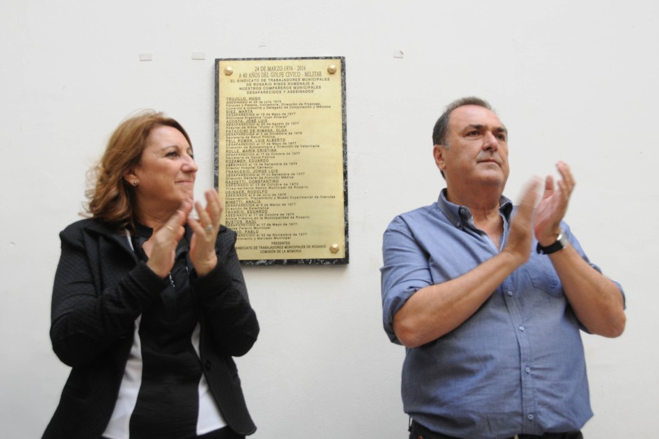 49009 | Homenaje a trabajadores municipales desaparecidos durante la dictadura  - Dir. Gral. de Comunicación Social (Silvio Moriconi)