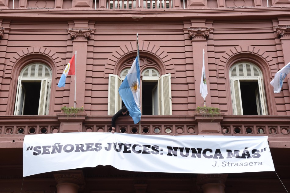 85192 | Repudio fallo 2 x1 a represores.  - Franco Trovato Fuoco / Dir Gral de Comunicación Social.