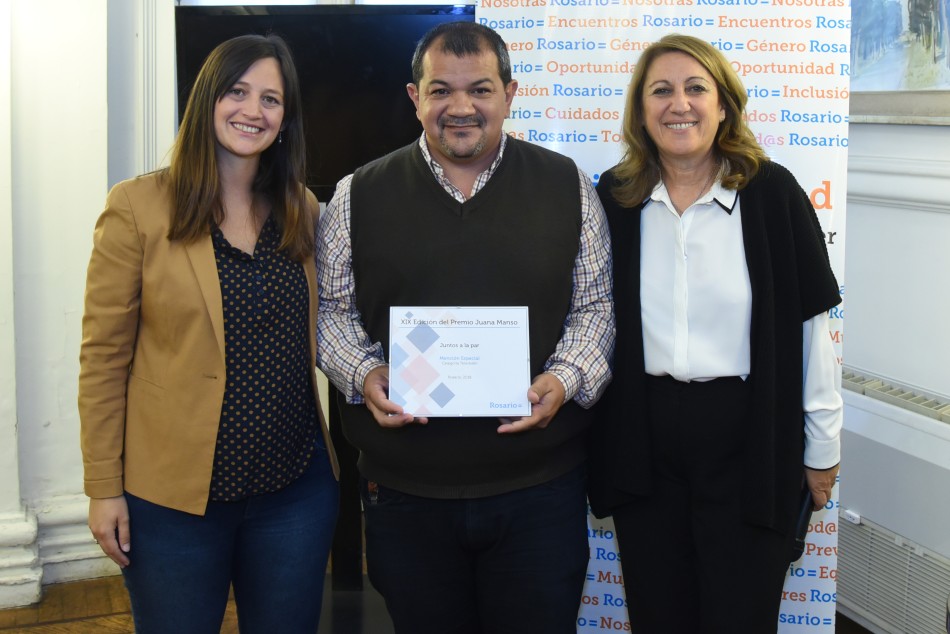 127641 | Televisión: Martín Lucero, mención especial a Juntos a la Par de Sadop - Dir. Gral. de Comunicación Social (Franco Trovato)