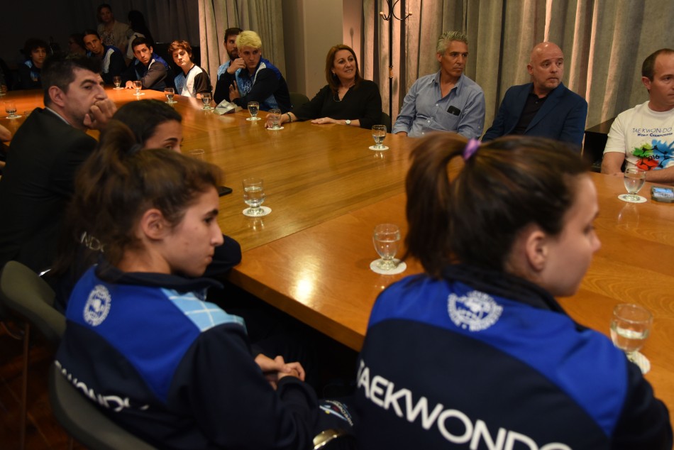 160707 | Reconocimiento a taekwondistas rosarinos - Subsecretaría de Comunicación Social (Franco Trovato)