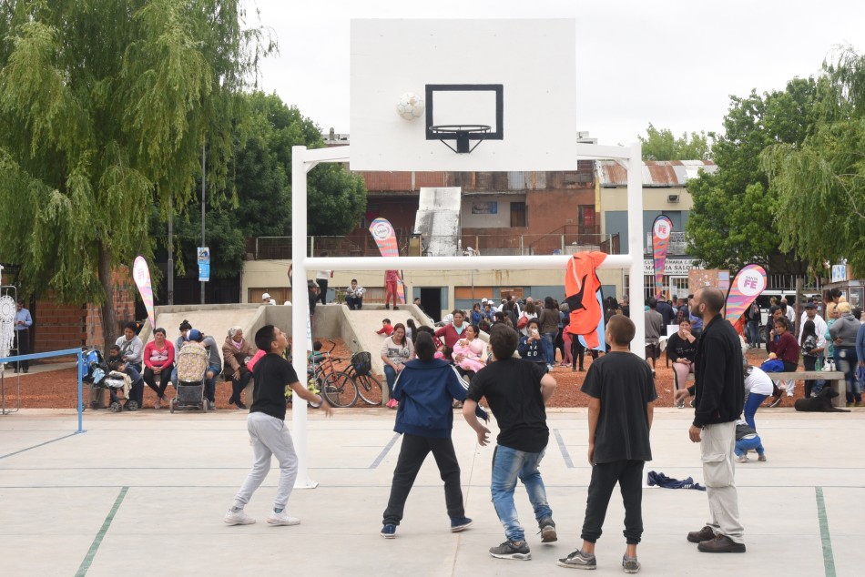 172930 | Plan Abre-Inauguración playón deportivo Fonavi Rouillón y Seguí - Subsecretaría de Comunicación Social (Franco Trovato)