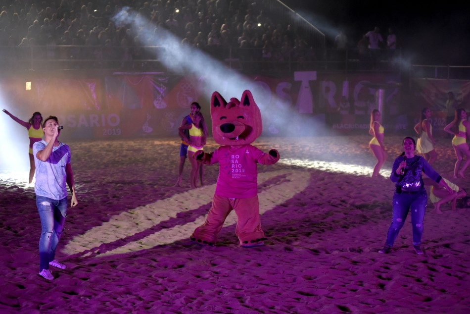 191801 | Ceremonia de cierre de los Juegos Suramericanos de Playa Rosario 2019 - Subsecretaría de Comunicación Social (Franco Trovato)