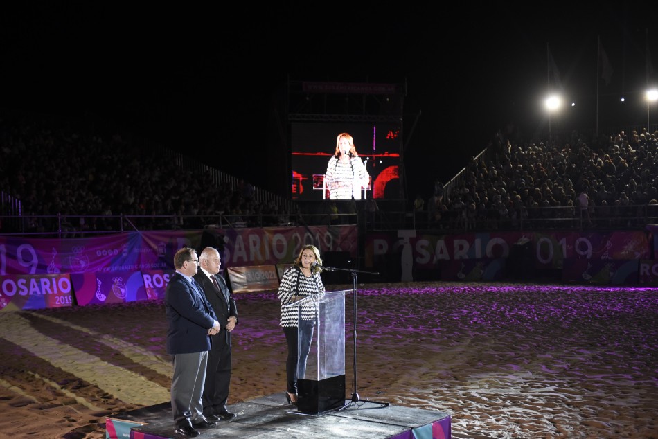 191799 | Ceremonia de cierre de los Juegos Suramericanos de Playa Rosario 2019 - Subsecretaría de Comunicación Social (Franco Trovato)