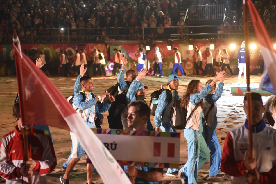 191798 | Ceremonia de cierre de los Juegos Suramericanos de Playa Rosario 2019 - Subsecretaría de Comunicación Social (Franco Trovato)