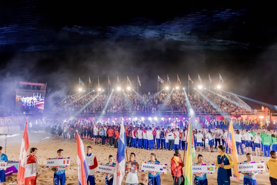 191809 | Ceremonia de cierre de los Juegos Suramericanos de Playa Rosario 2019 - Prensa Suramericanos