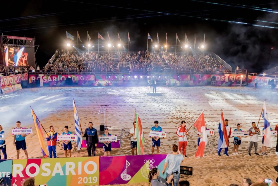 191808 | Ceremonia de cierre de los Juegos Suramericanos de Playa Rosario 2019 - Prensa Suramericanos