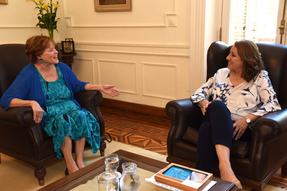 232474 | Susan Scanlan líder feminista estadounidense - Subsecretaría de Comunicación Social (Silvio Moriconi)