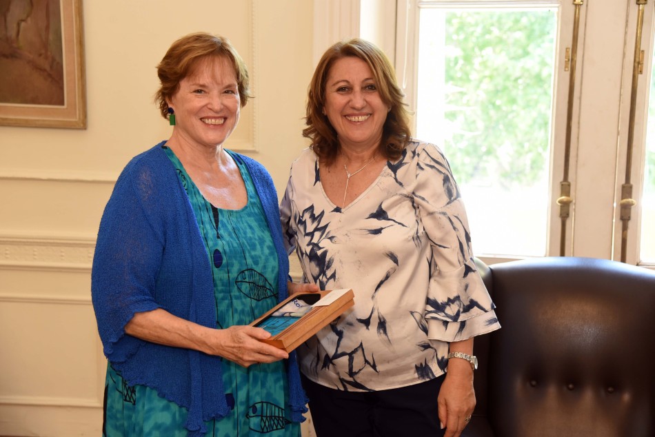 232478 | Susan Scanlan líder feminista estadounidense - Subsecretaría de Comunicación Social (Silvio Moriconi)