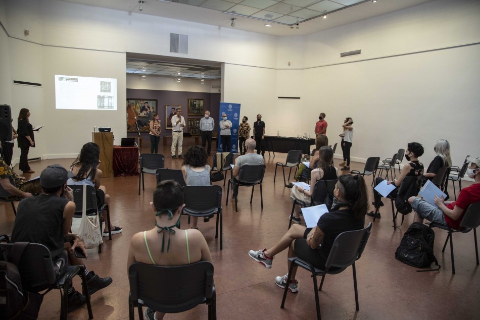 291122 | Fotos Entrega de premios Gabinete 2020 en Castagnino - Sec. de Cultura y Educación (Guillermo Turin Bootello)