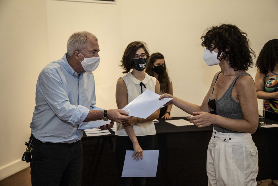 291124 | Fotos Entrega de premios Gabinete 2020 en Castagnino - Sec. de Cultura y Educación (Guillermo Turin Bootello)