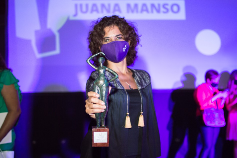301671 | Entrega premios Juana Manso 2021 - Florencia Carrera