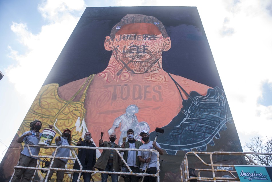 312084 | Recorrida Mural de Messi - Subsecretaría de Comunicación Social (Silvio Moriconi)