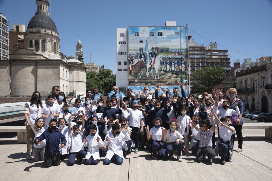 331988 | Inauguración Mural de Belgrano - Subsecretaría de Comunicación Social (Silvio Moriconi)