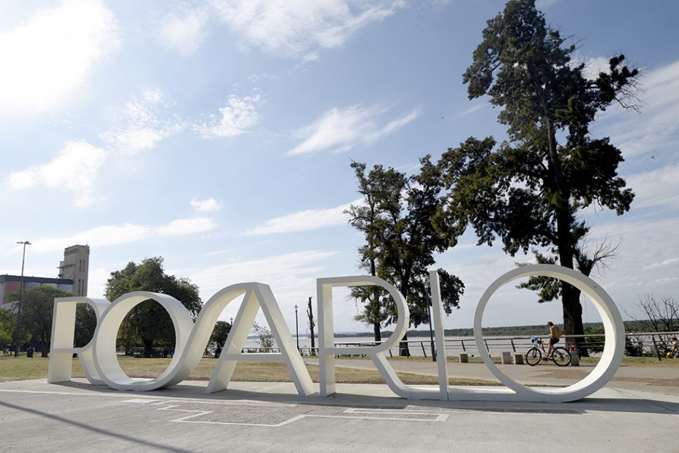 355418 | El cartel con las letras de Rosario será escenario de casamientos de rosarinas y rosarinos - Municipalidad de Rosario (archivo)