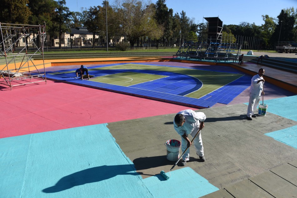 356348 | Inicio armado Parque Unico Suramericano - Subsecretaría de Comunicación Social (Silvio Moriconi)