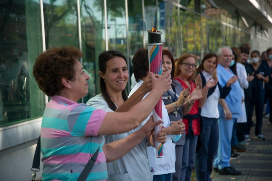 358561 | La antorcha de los Suramericanos visitó el Heca - Municipalidad de Rosario