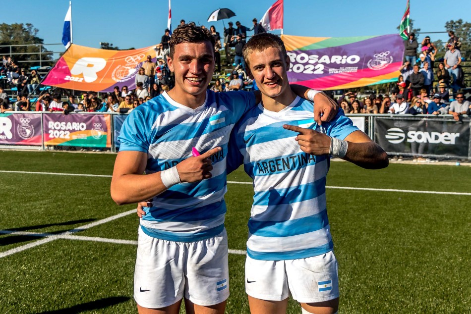 359530 | Gino Dicapua y Maximiliano Fiscella Nicoli. Deportistas locales en los Juegos Suramericanos - Municipalidad de Rosario