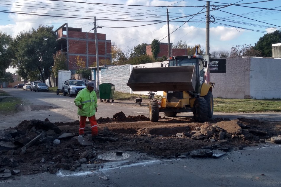 361399 | Operativo con mejoras urbanas en barrio Azcuénaga Sur - Municipalidad de Rosario