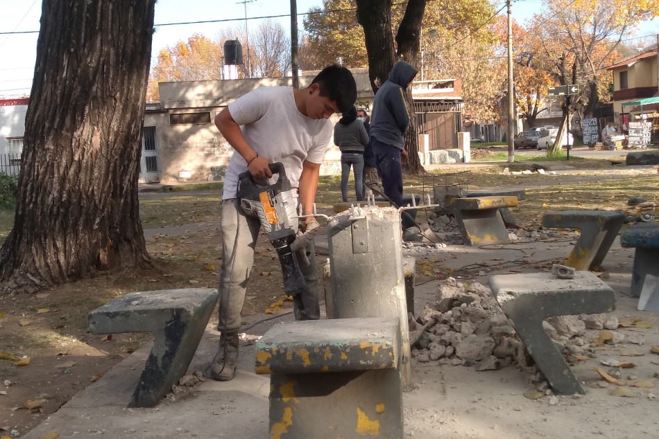 361402 | Operativo con mejoras urbanas en barrio Azcuénaga Sur - Municipalidad de Rosario