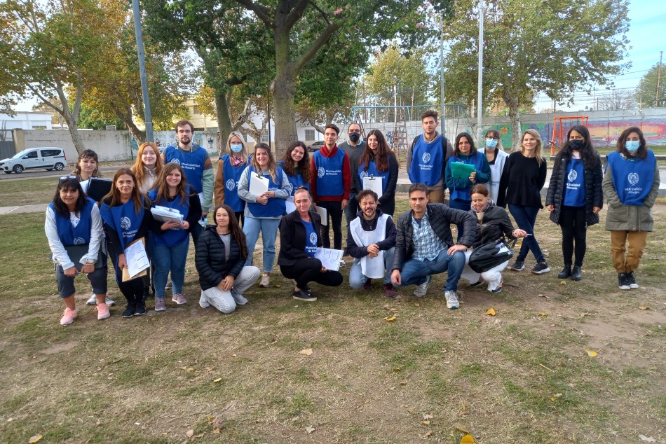 361405 | Operativo con mejoras urbanas en barrio Azcuénaga Sur - Municipalidad de Rosario