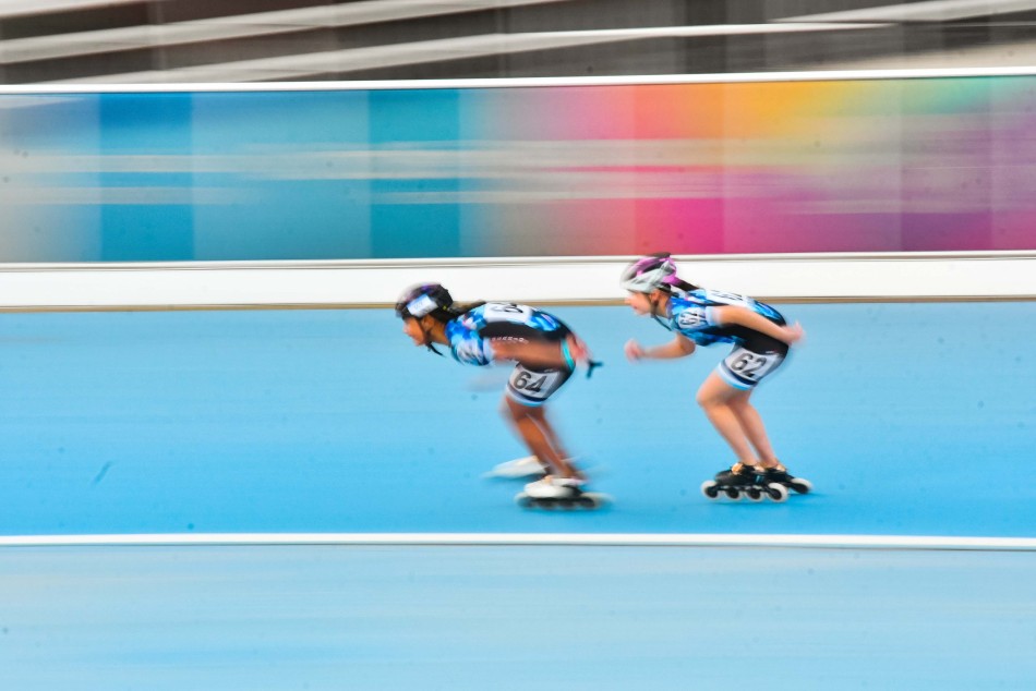370458 | Cande y Sol representan al Club Ex Combatientes de Malvinas - Guillermo Buelga - Secretaría de Deporte y Turismo