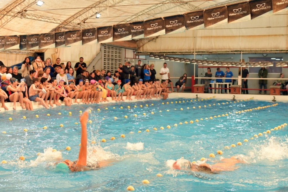 378342 | Chicas y chicos nadaron sobre una distancia de 25 metros y se llevaron un diploma de reconocimiento - Mariela Aronna - Secretaría de Deporte y Turismo