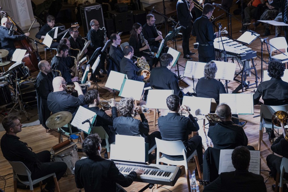 436481 | Concierto del Ensamble municipal de vientos junto a Di Brass Ensamble -Biblioteca Argentina Dr - Silvina La Calamita