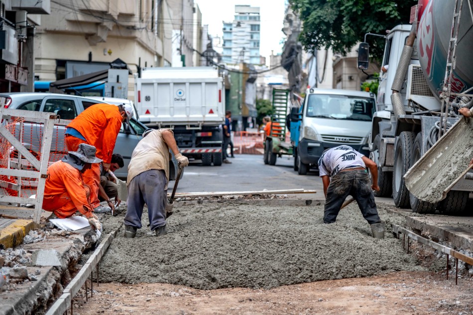 466336 | Hormigón en calle Santa Fe y Mitre - Subsecretaría de Comunicación Social (Marcelo Beltrame)