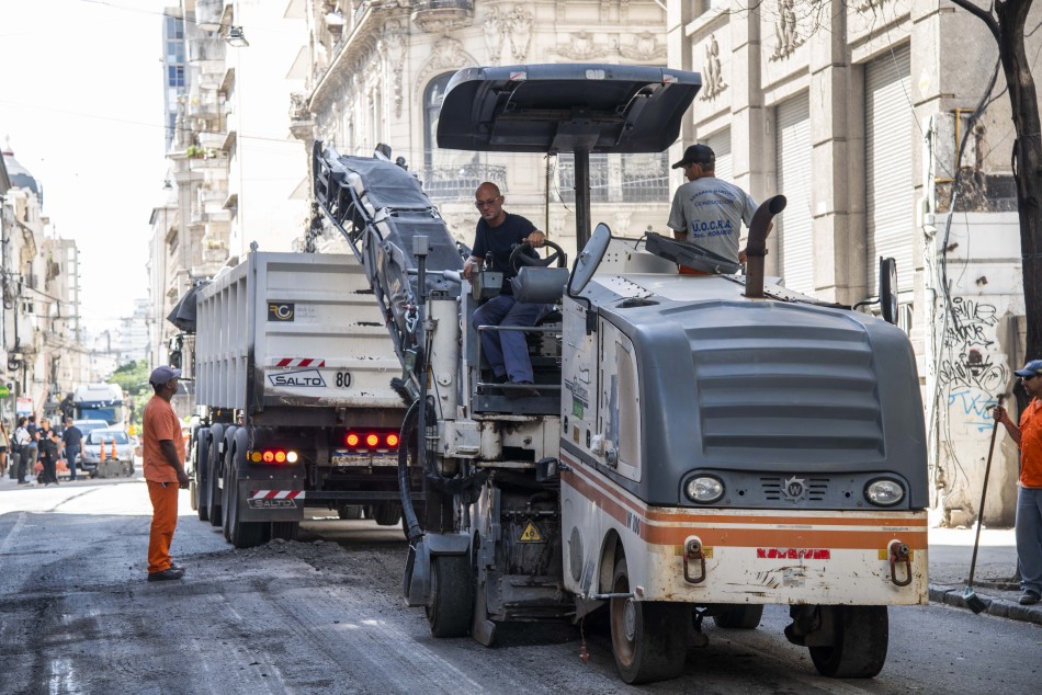 473723 | Avance de obra calle Santa Fe - Subsecretaría de Comunicación Social (Silvio Moriconi)