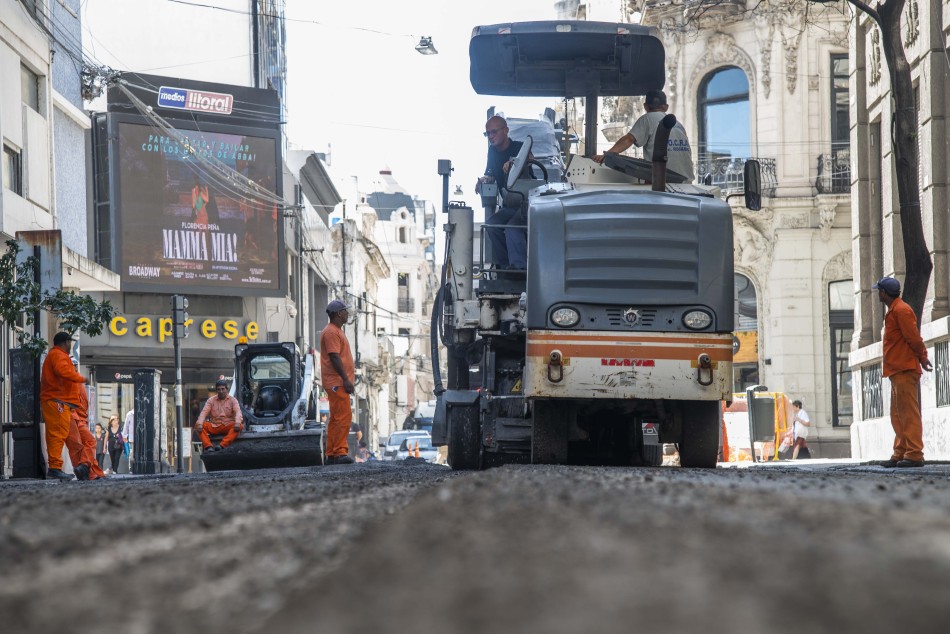 473722 | Avance de obra calle Santa Fe - Subsecretaría de Comunicación Social (Silvio Moriconi)