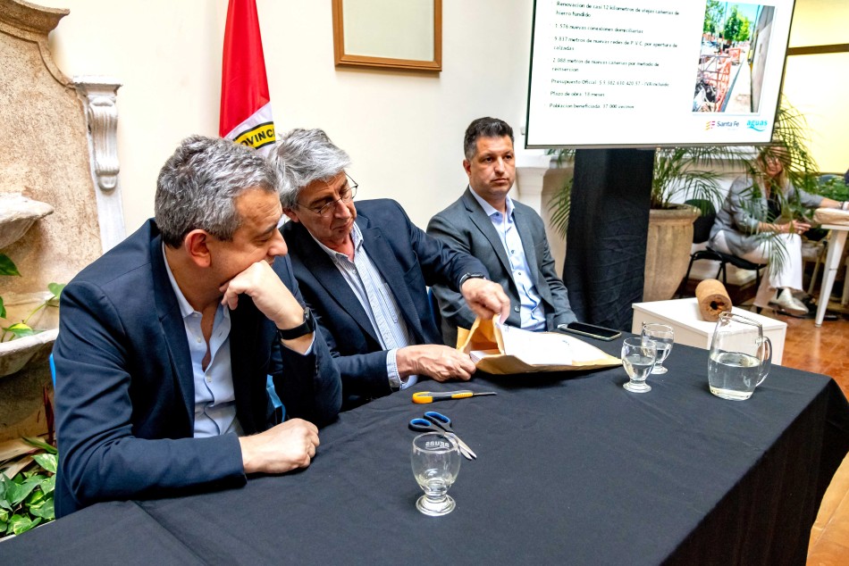 528427 | Licitación de renovación de Red de Cañerías ASSA - Subsecretaría de Comunicación Social (Marcelo Beltrame)
