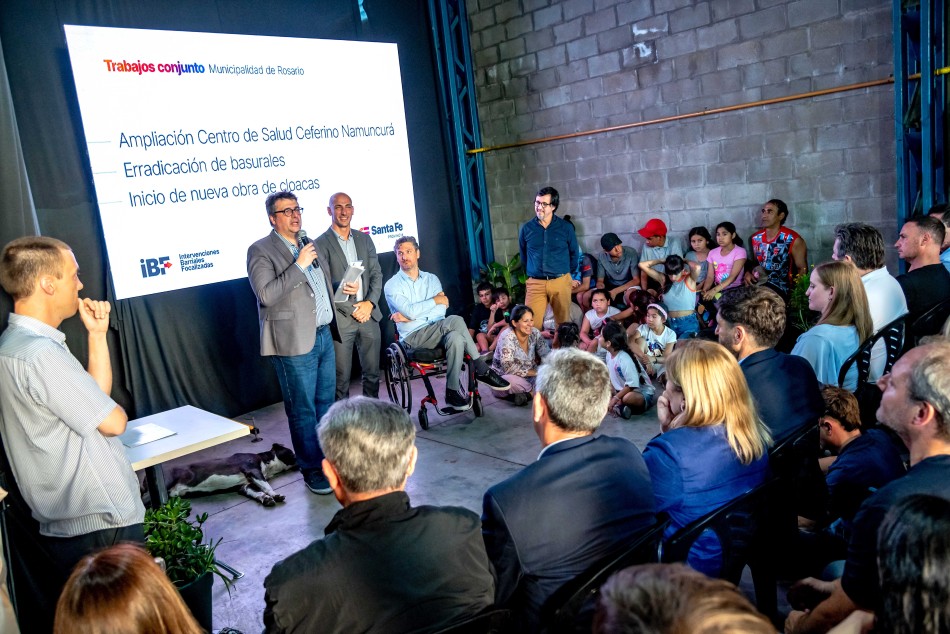 534712 | Acto de presentación de la intervención integral en los barrios Stella Maris y La Bombacha -  en el marco del Plan Abre