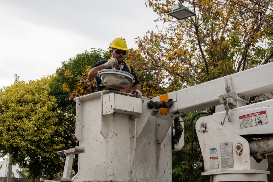 569202 | Colocación de nuevas luminarias led en barrio Villa Urquiza - Secretaría de Ambiente y Espacio Público (Juan Pablo Allegue)