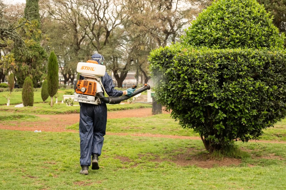 613180 | El municipio realiza operativos de fumigación en plazas y espacios verdes  - Secretaría de Ambiente y Espacio Público (Juan Pablo Allegue)